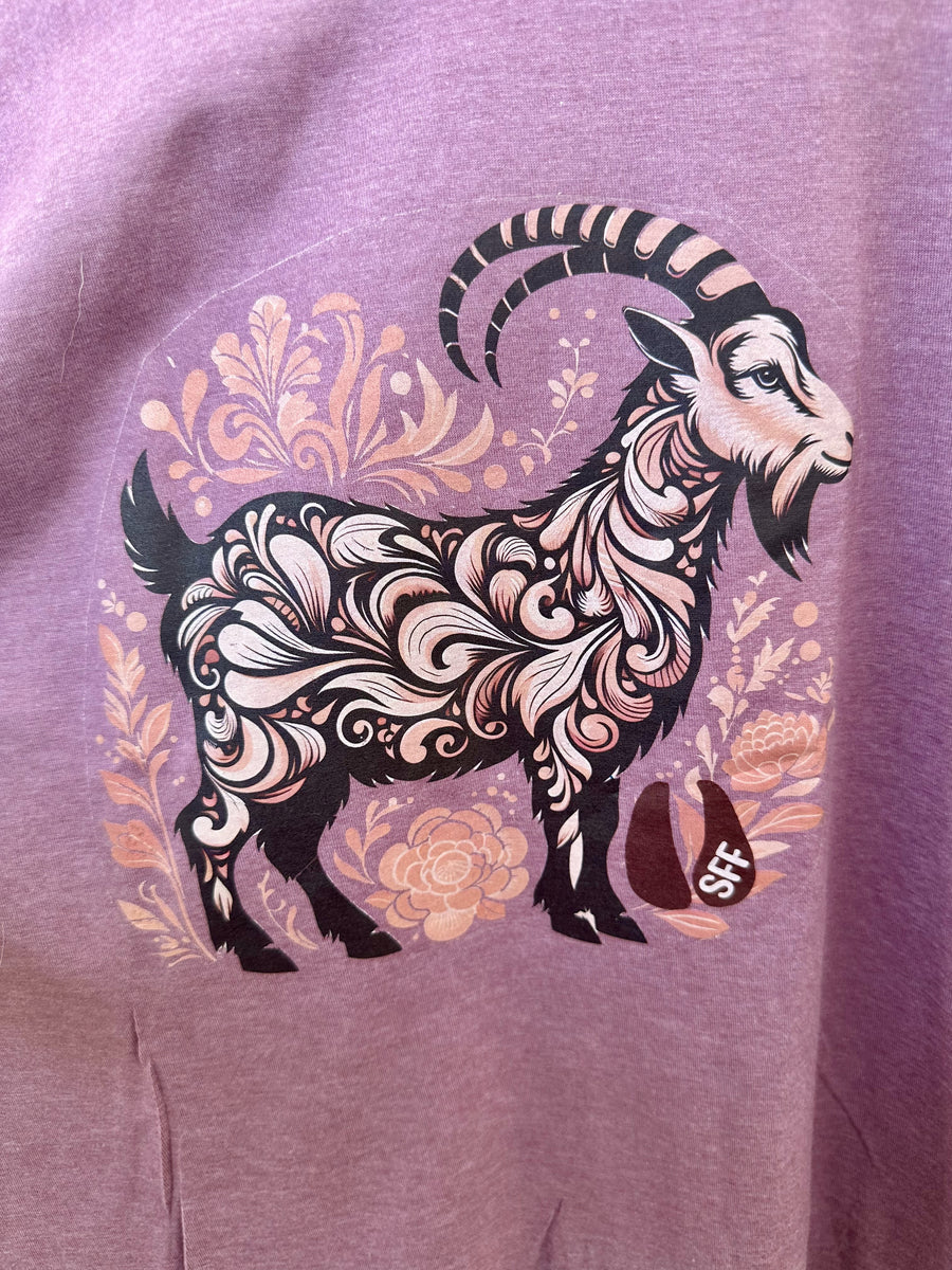 Fancy Goat Adult Short & Long Sleeve Shirt