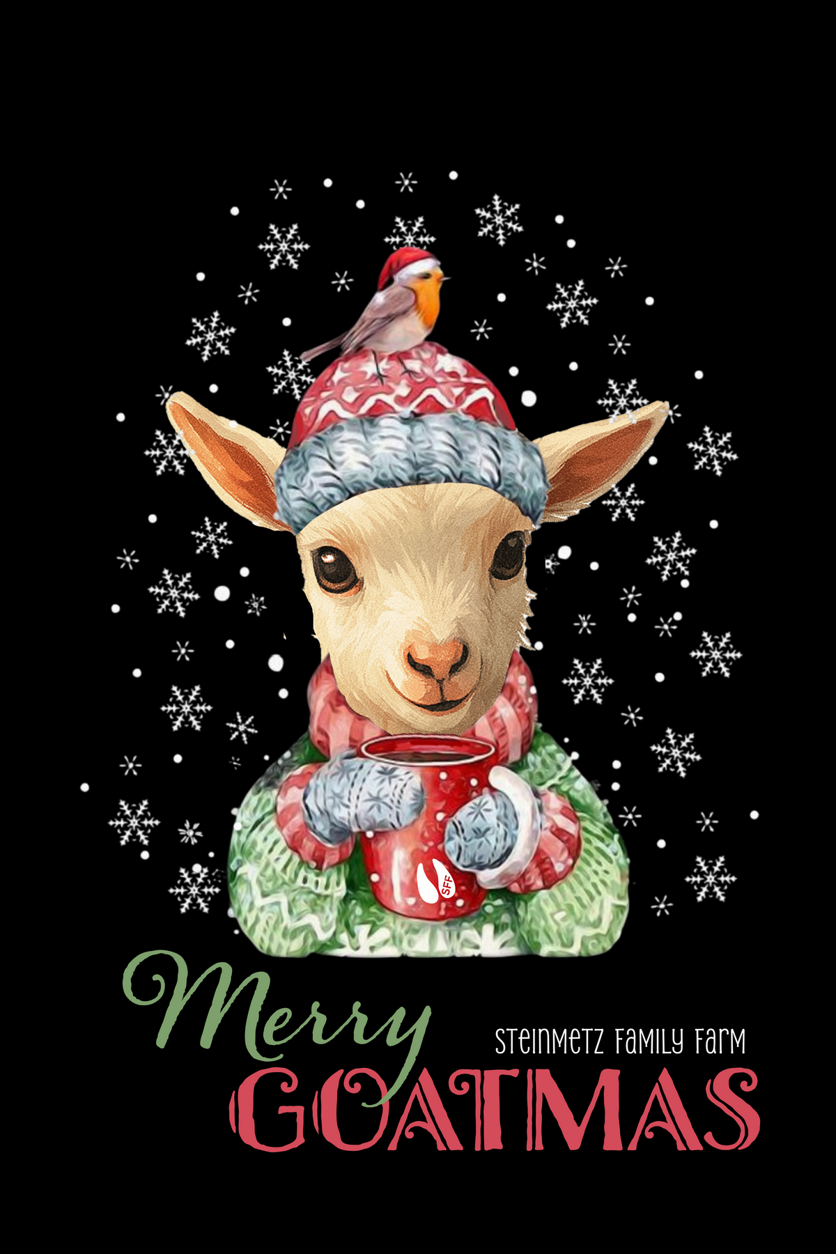 Kids Merry Goatmas Shirt